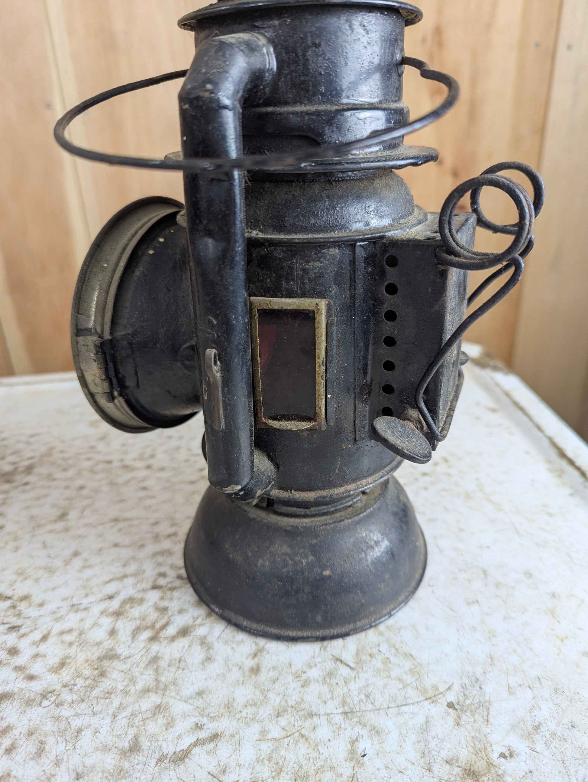 Antique CT Ham No. 18 Driving Lamp - view 4