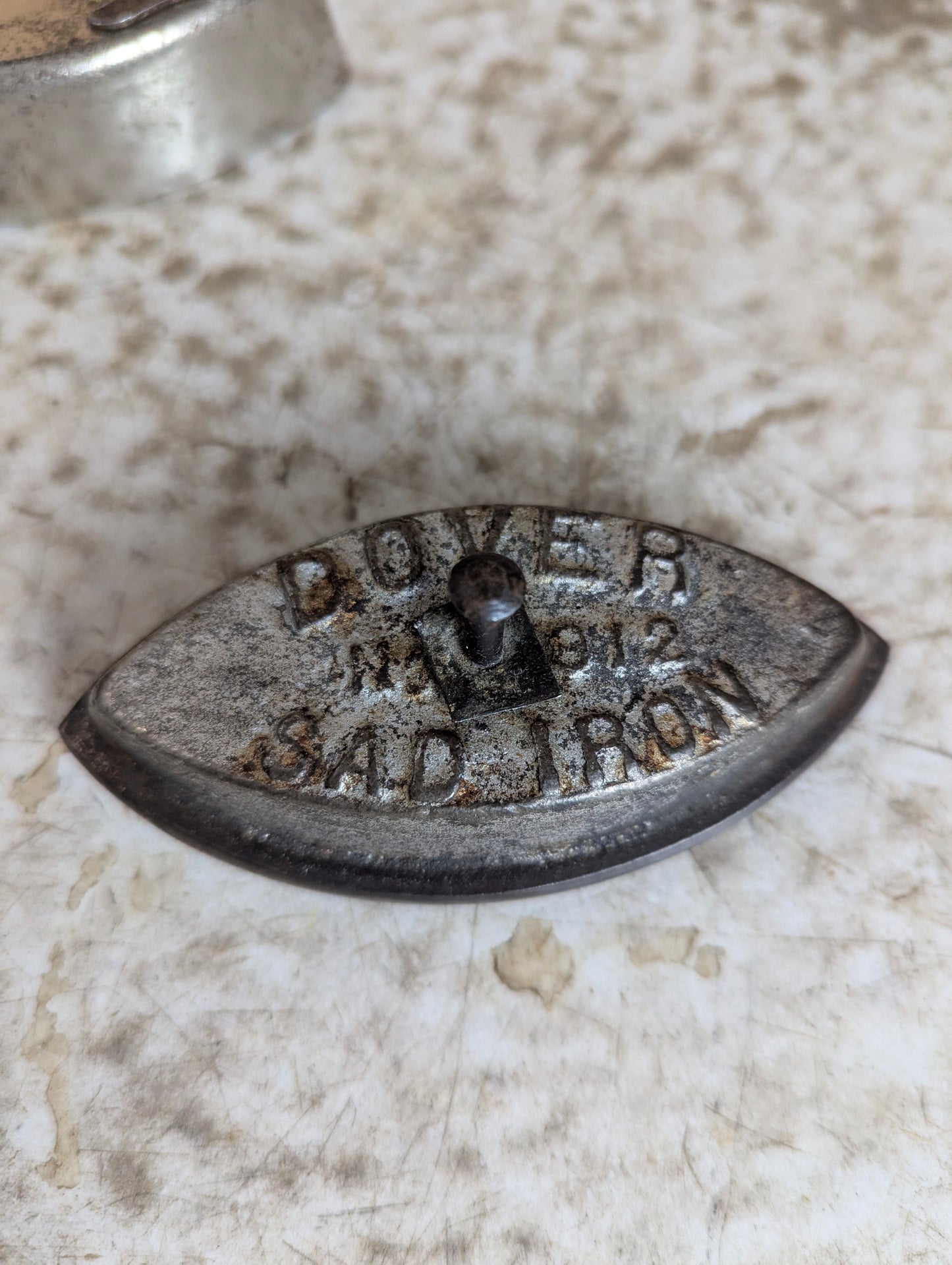 Antique Dover 912 Child's Sad Iron - view 4