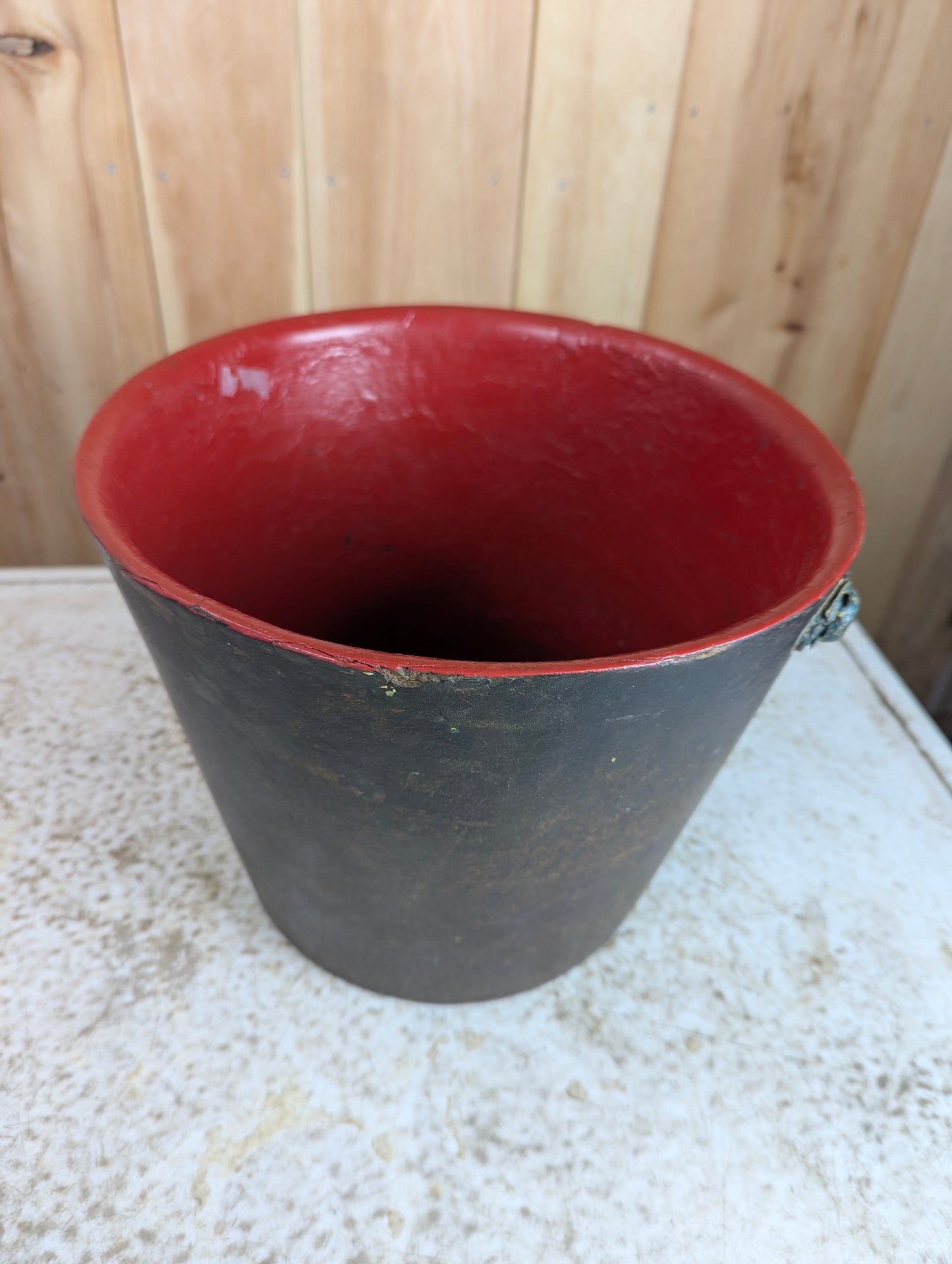 Antique Eddy's Indurated Fibre Star Pail