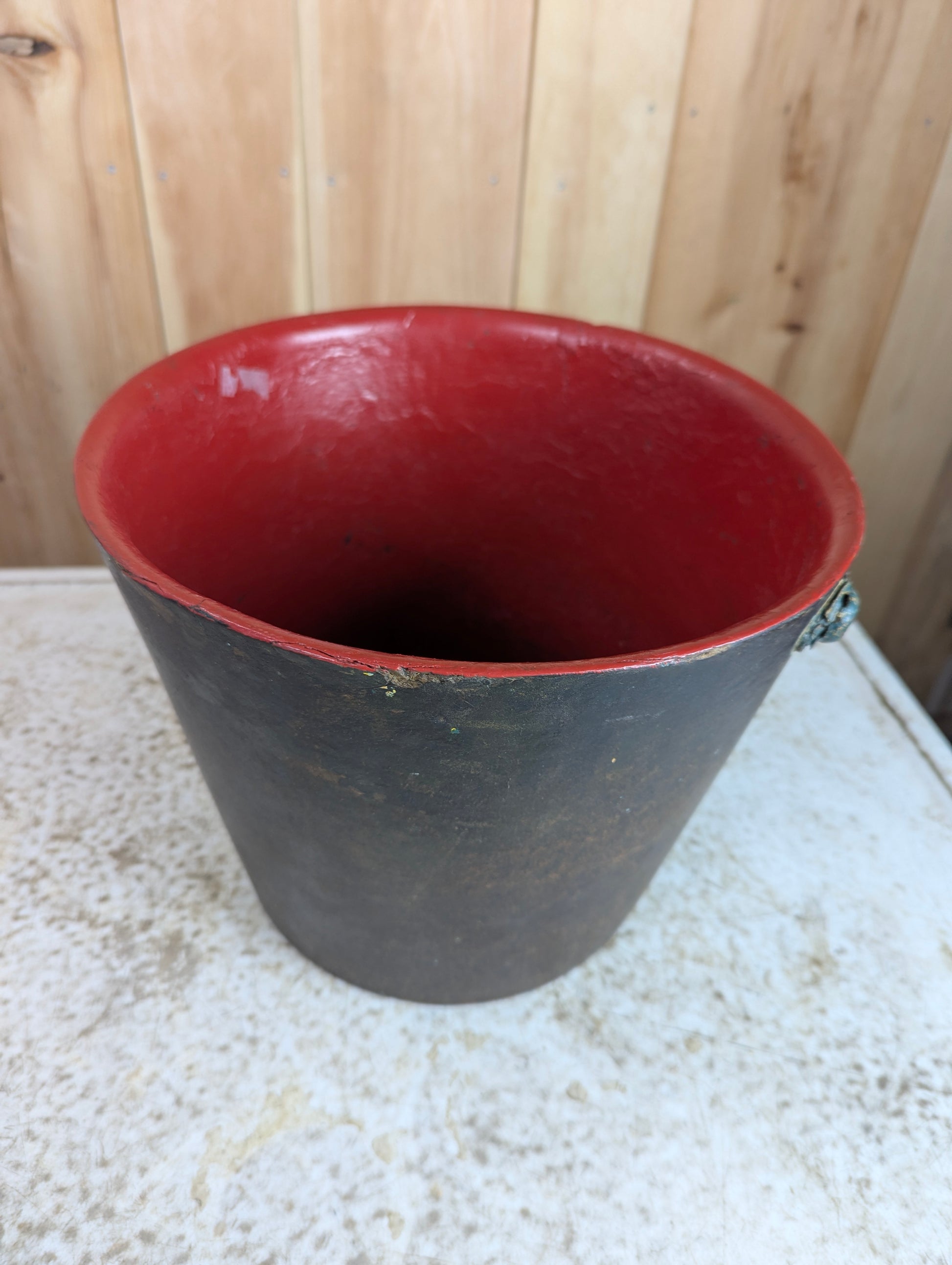 Antique Eddy's Indurated Fibre Star Pail