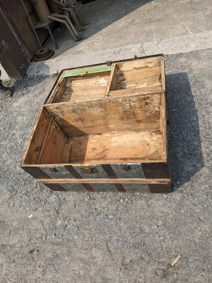 Antique Farmhouse Style Trunk - view 3