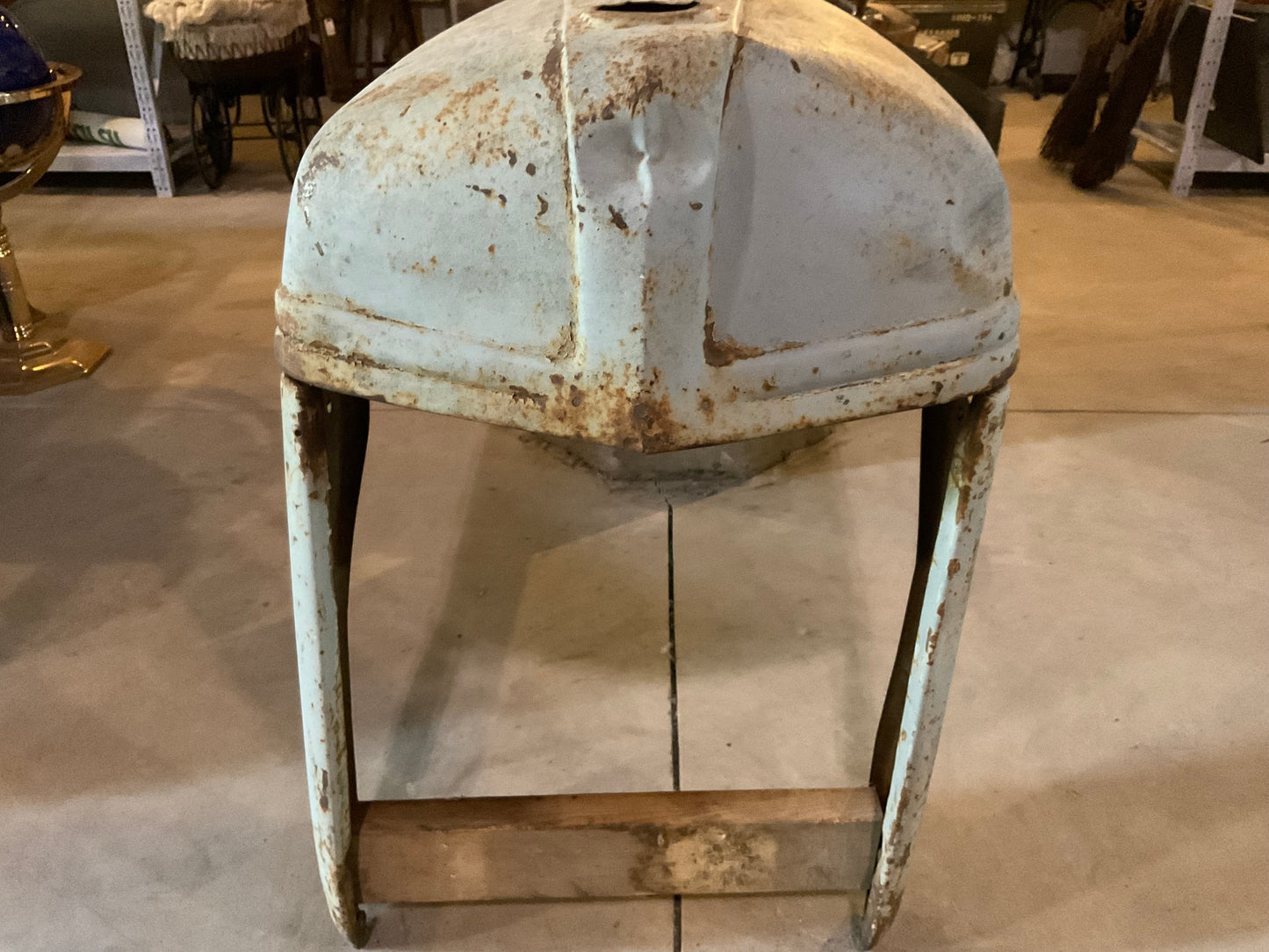 Antique Ford Tractor Hood - view 2