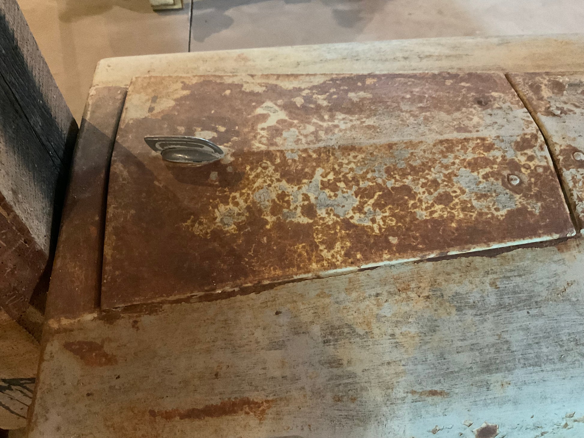 Antique Ford Tractor Hood - view 6
