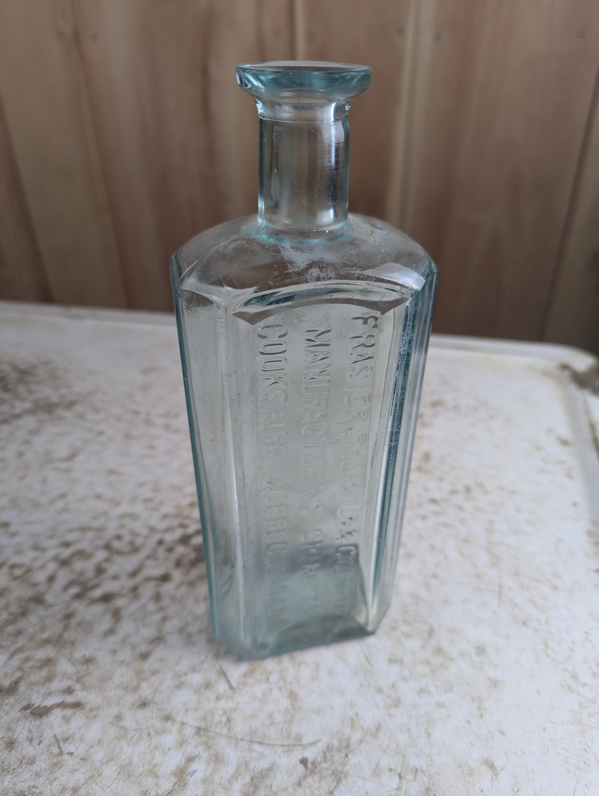 Antique Fraiser, Thorton & Co. Limited Cookshire, Quebec Patent Medicine Bottle