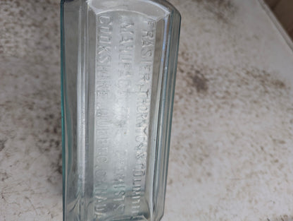 Antique Fraiser, Thorton & Co. Limited Cookshire, Quebec Patent Medicine Bottle - view 2