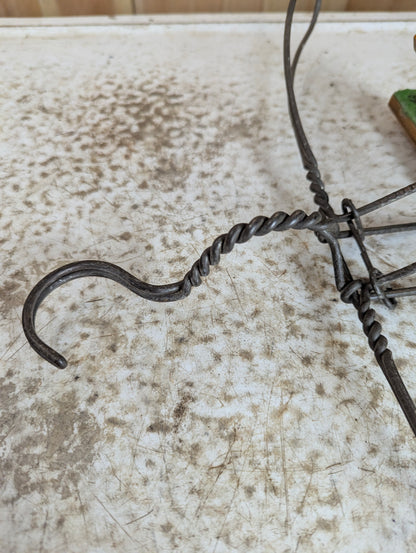Antique German Wire Coat Hanger - view 4