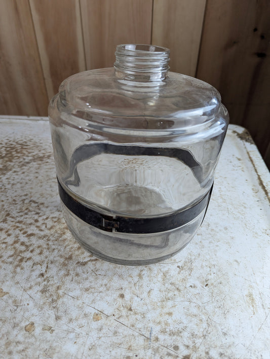 Antique Glass Kerosene Jug - No Cap