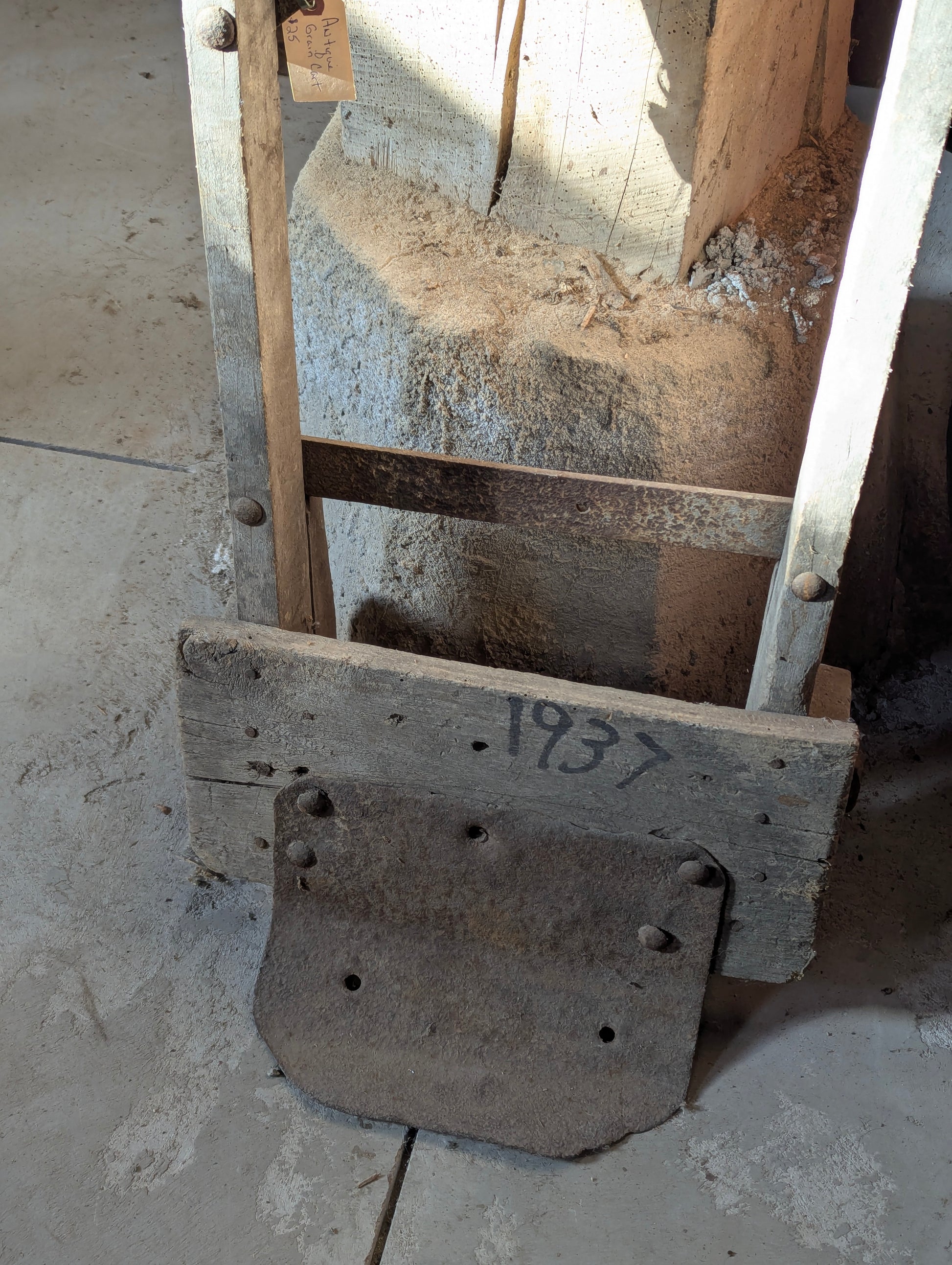 Antique Grain Cart - view 2