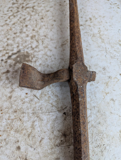 Antique Hand Forged Router Draw Knife - view 2
