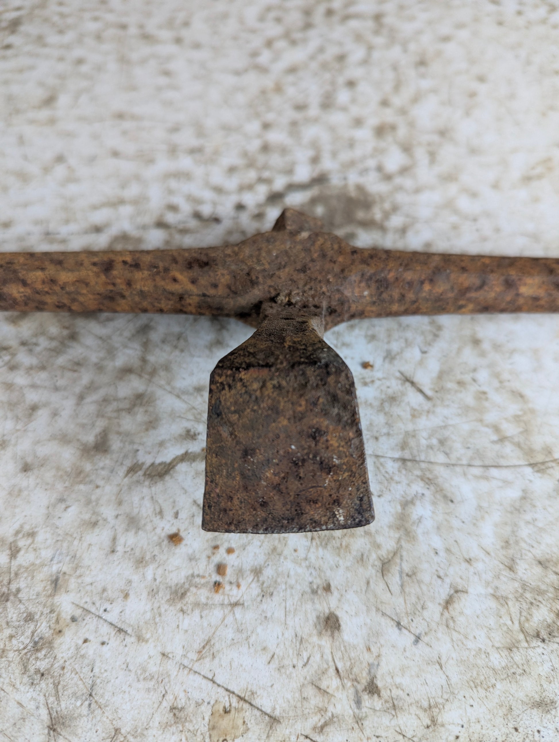 Antique Hand Forged Router Draw Knife - view 5