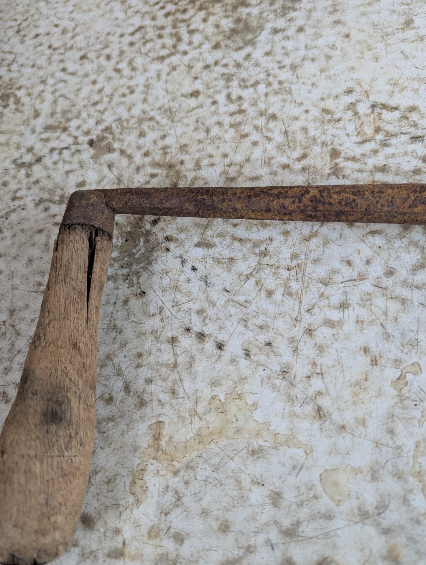Antique Hand Forged Router Draw Knife - view 6