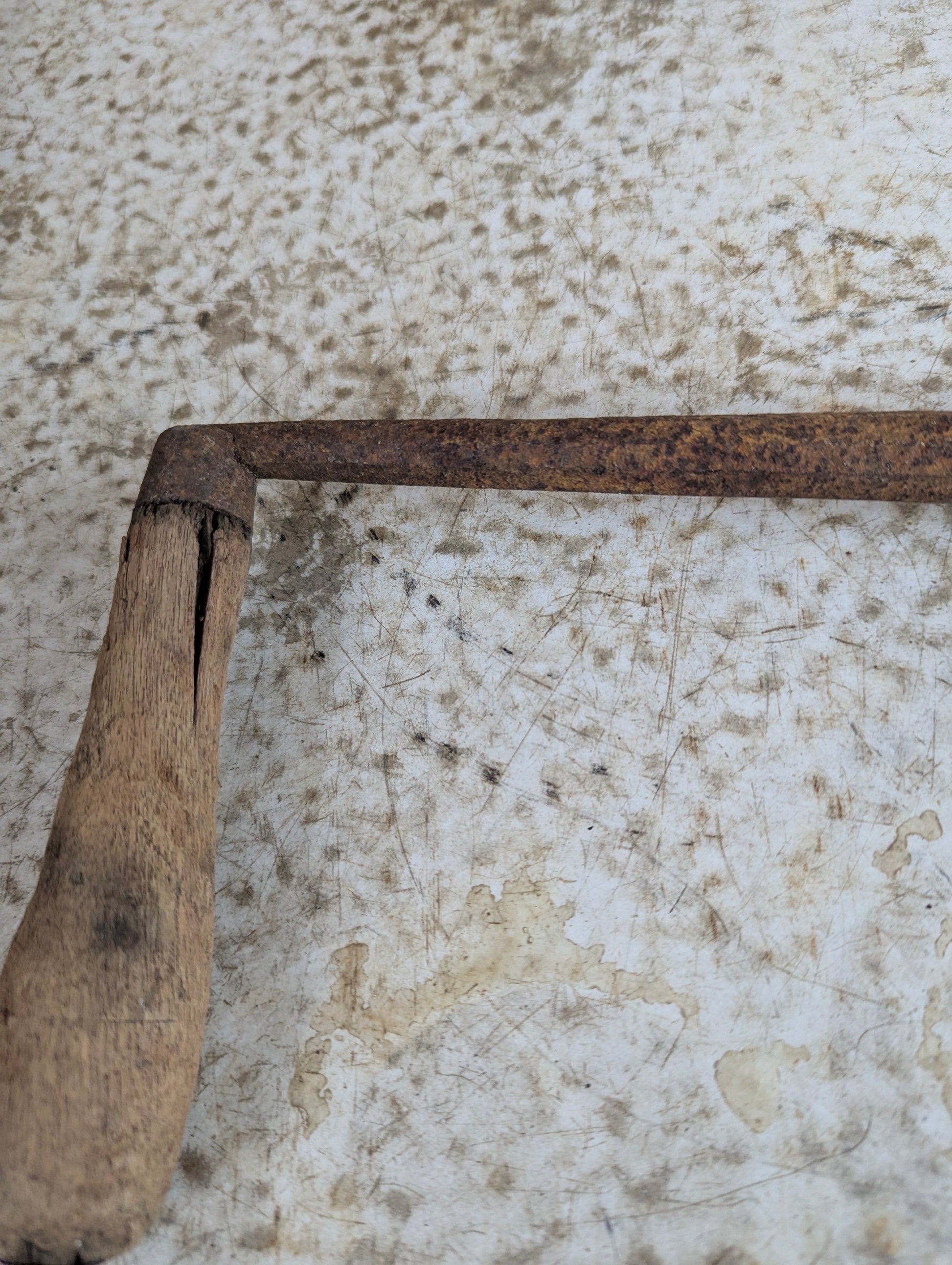 Antique Hand Forged Router Draw Knife - view 6