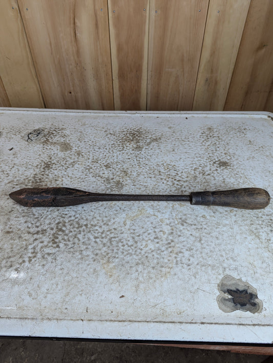Antique Hand-wrought Copper Soldering Iron