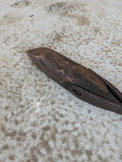 Antique Hand-wrought Copper Soldering Iron - view 4