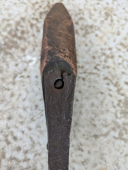 Antique Hand-wrought Copper Soldering Iron - view 5