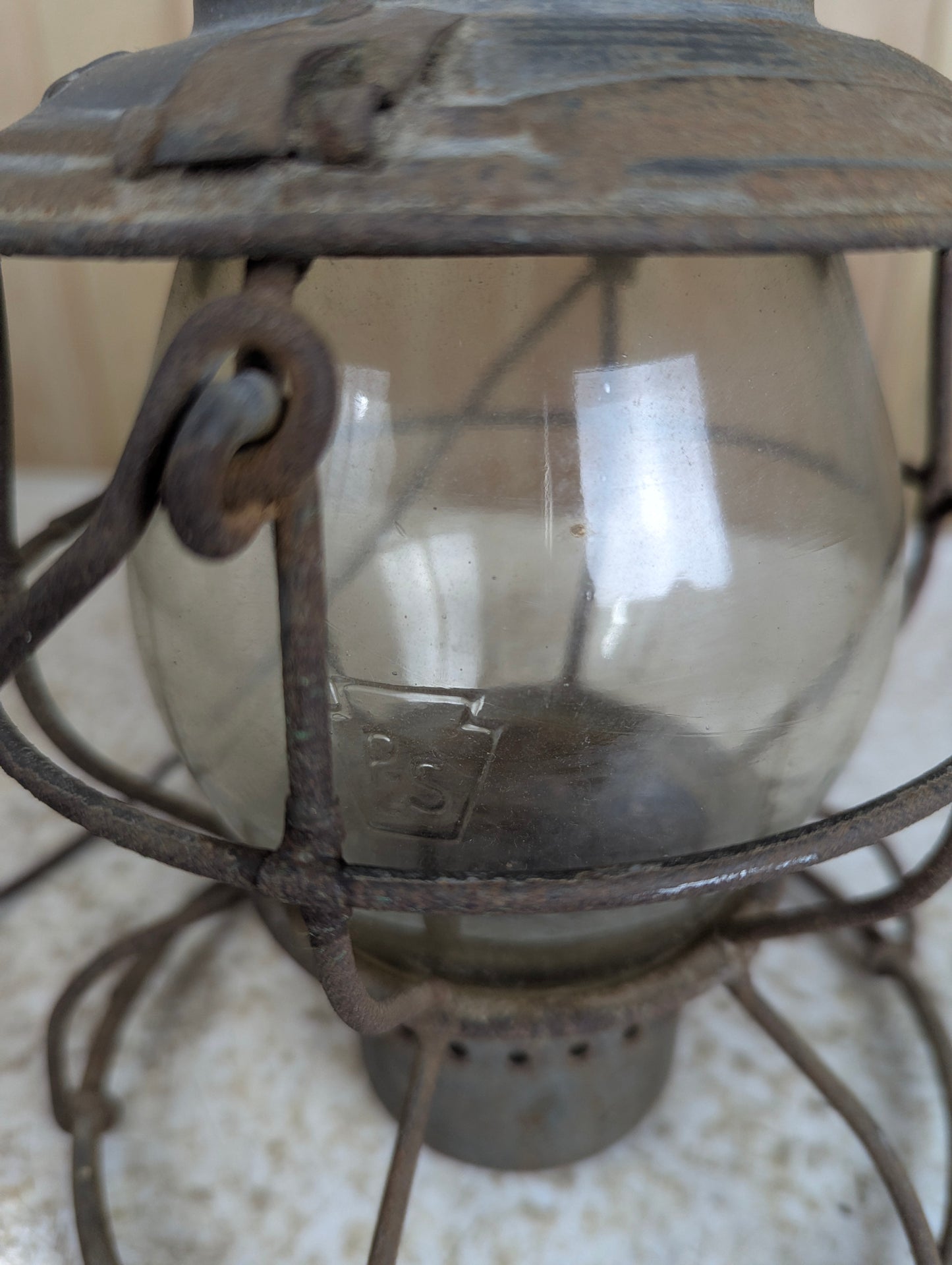 Antique Handlan CPR Lantern - view 2