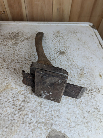 Antique Handmade Floor Scraper - view 2