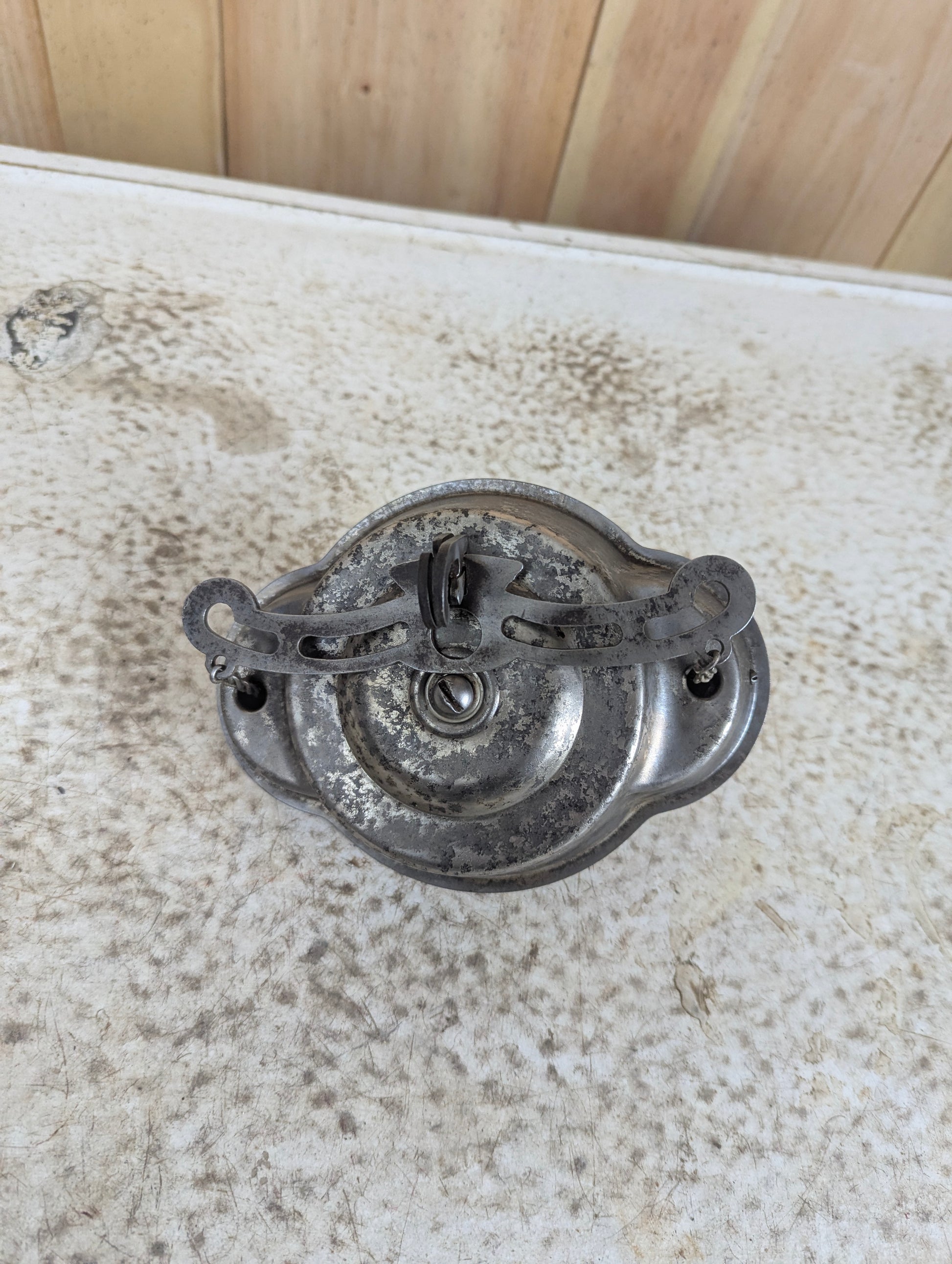 Antique Hanging Oil Lamp Chain Ceiling Retractor