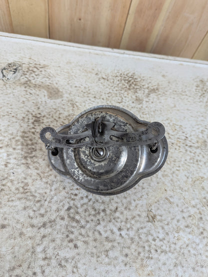 Antique Hanging Oil Lamp Chain Ceiling Retractor