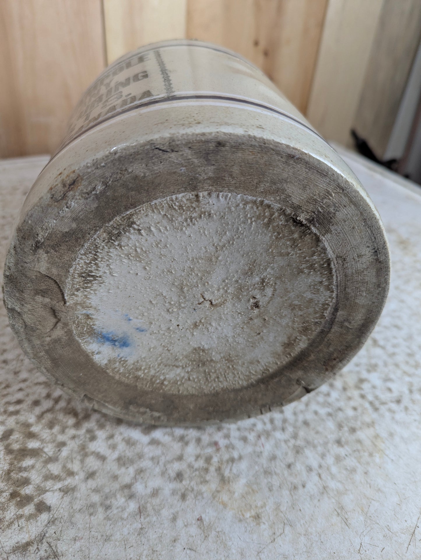 Antique Henry K. Wompole Stoneware Chemist Jug - view 5