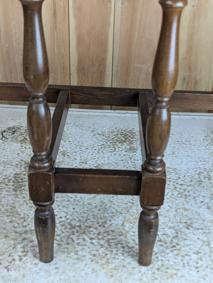 Antique Hilton Half Moon Side Table - view 3