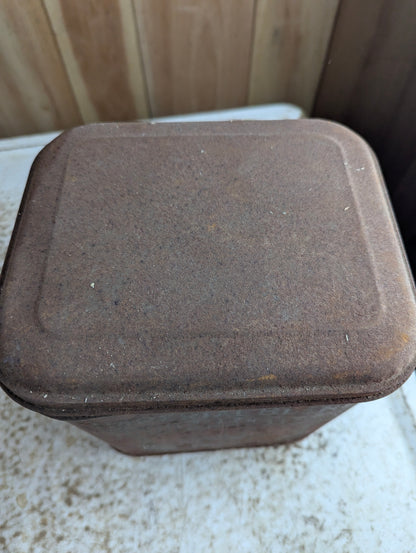 Antique Imperial Blend Indian and Ceylon Tea Tin - view 6
