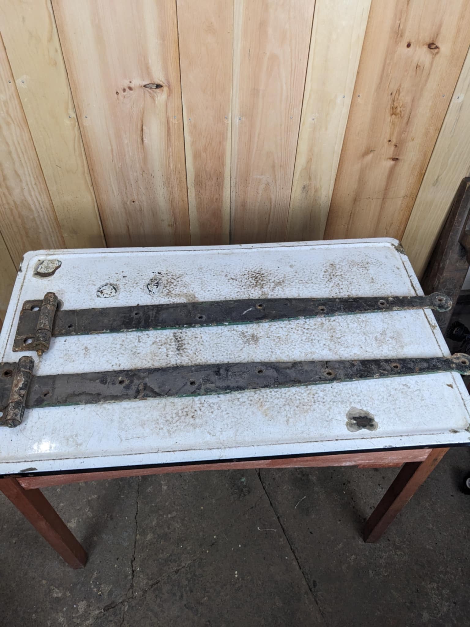 Antique Iron Hinges