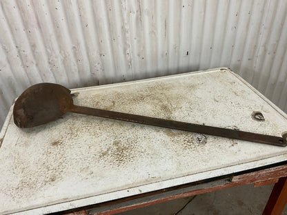 Antique Iron Smelting Ladle - view 2
