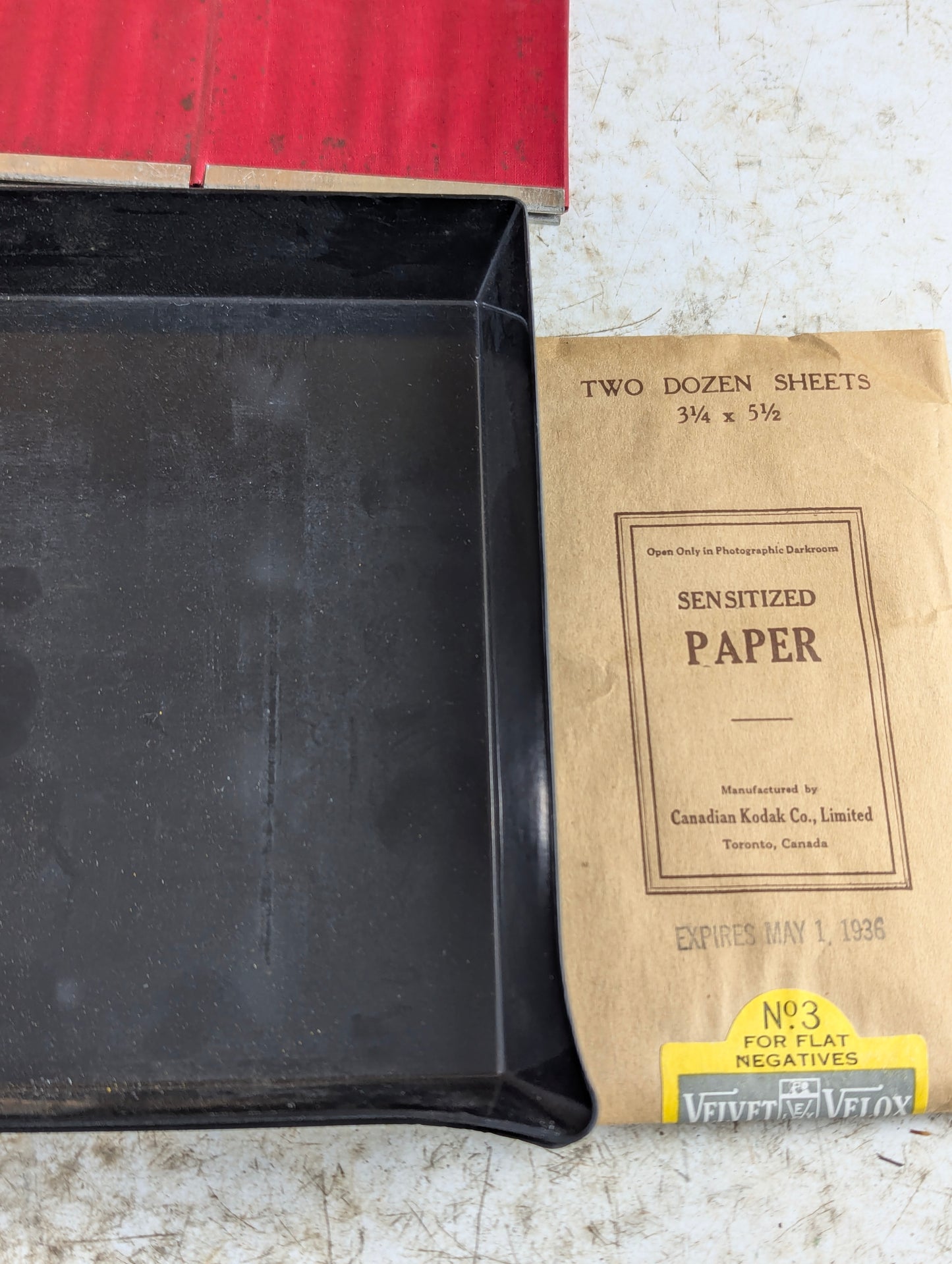 Antique Kodak Developing and Printing Outfit #2 in Original Box - view 3