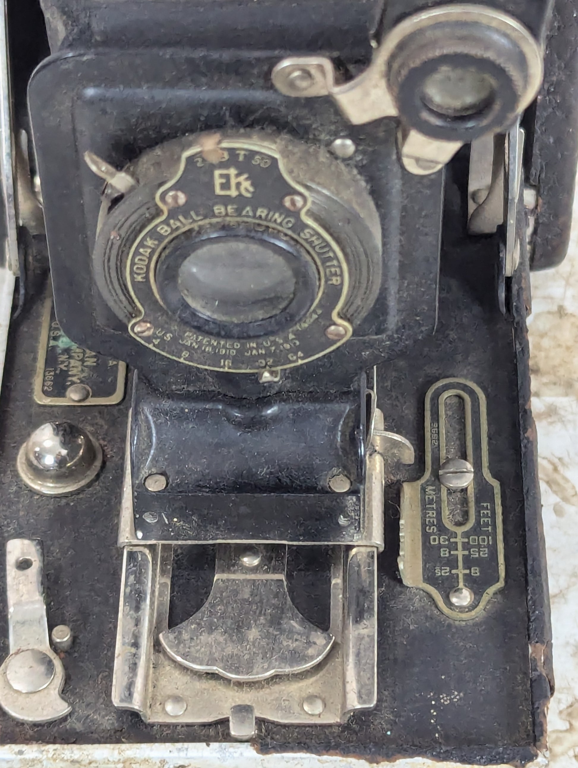 Antique Kodak No. 1 Autographic Folding Junior Camera - view 3