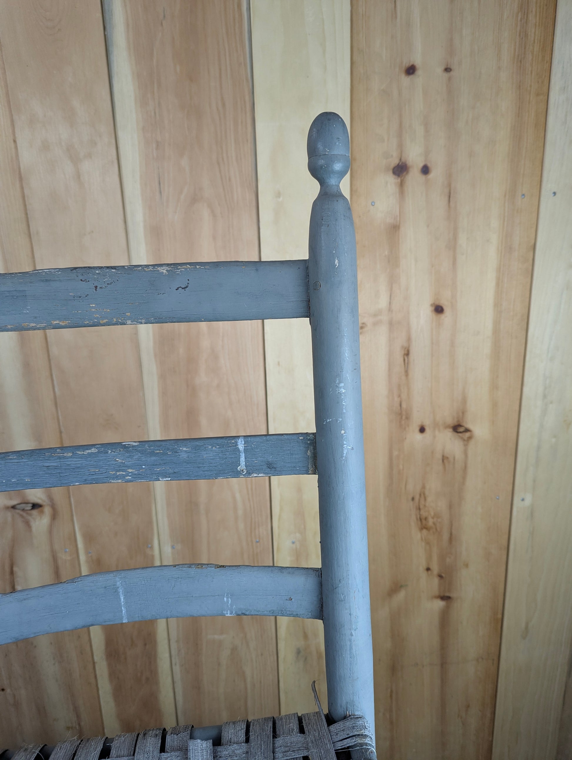 Antique Ladder Back Chair - view 4
