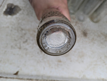 Antique Lindsay Soda Water Works 6.5oz Embossed Glass Bottle - view 3