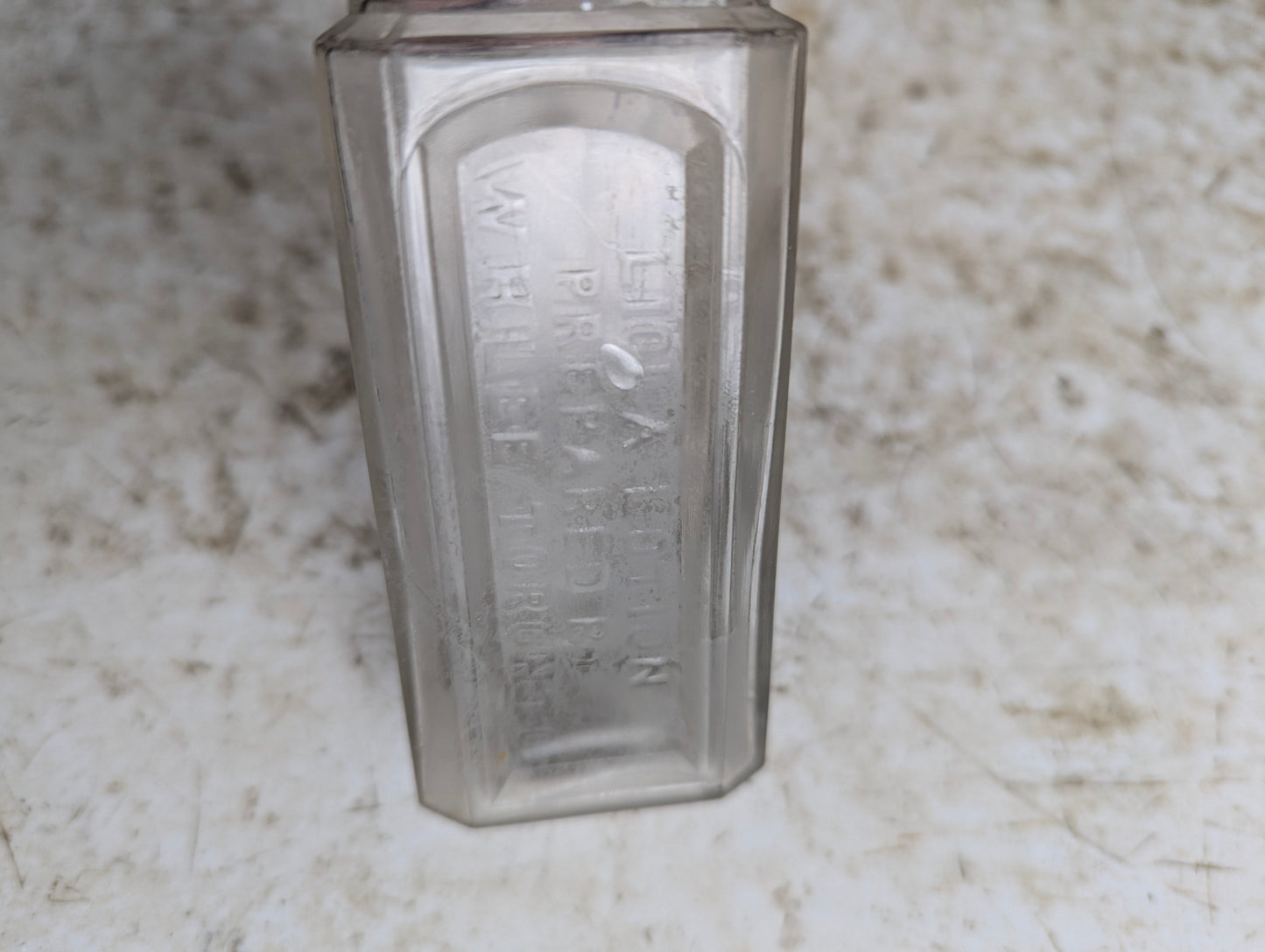 Antique Liola Lotion W.H. Lee Toronto Patent Medicine Bottle - view 2
