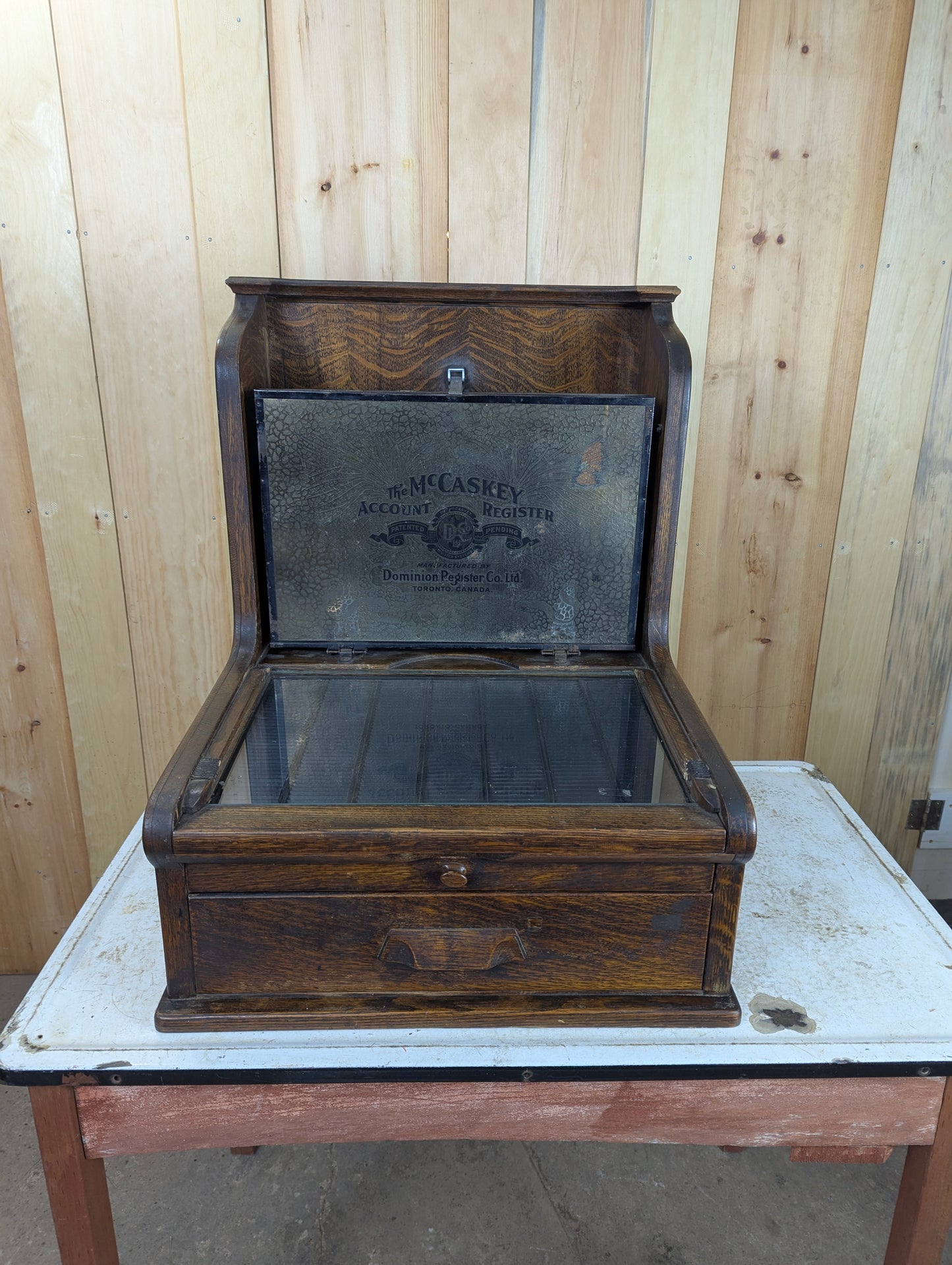 Antique McCaskey Account Register - view 12