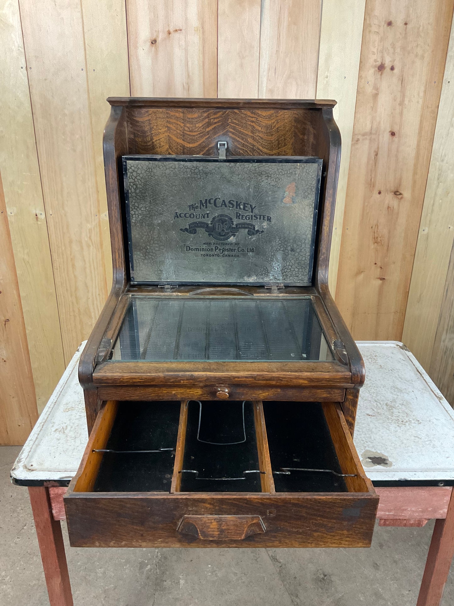 Antique McCaskey Account Register - view 5