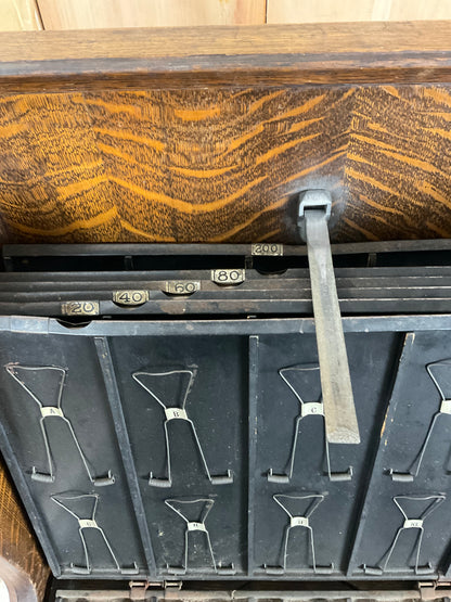 Antique McCaskey Account Register - view 8