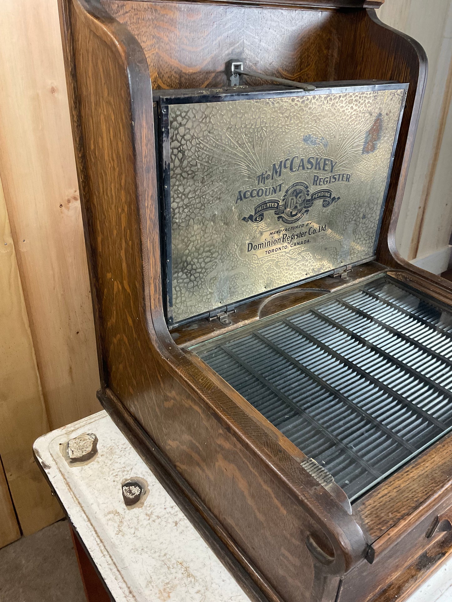 Antique McCaskey Account Register - view 9