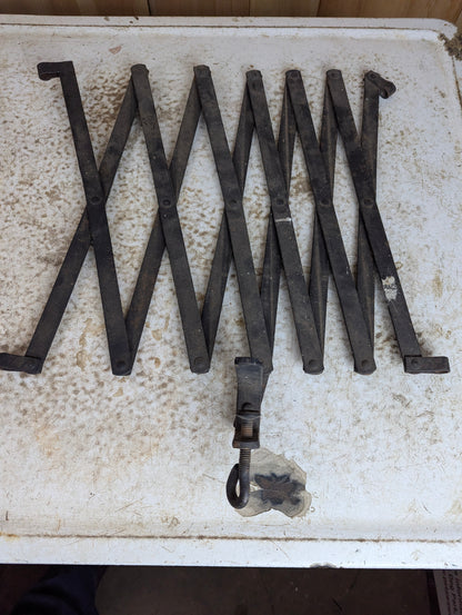 Antique Metal Model T Running Board Luggage Rack