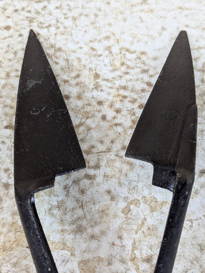 Antique Metal Sheep Shears - view 3