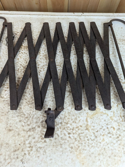 Antique Model T Running Board Luggage Rack - view 2