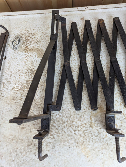 Antique Model T Running Board Luggage Rack - view 6