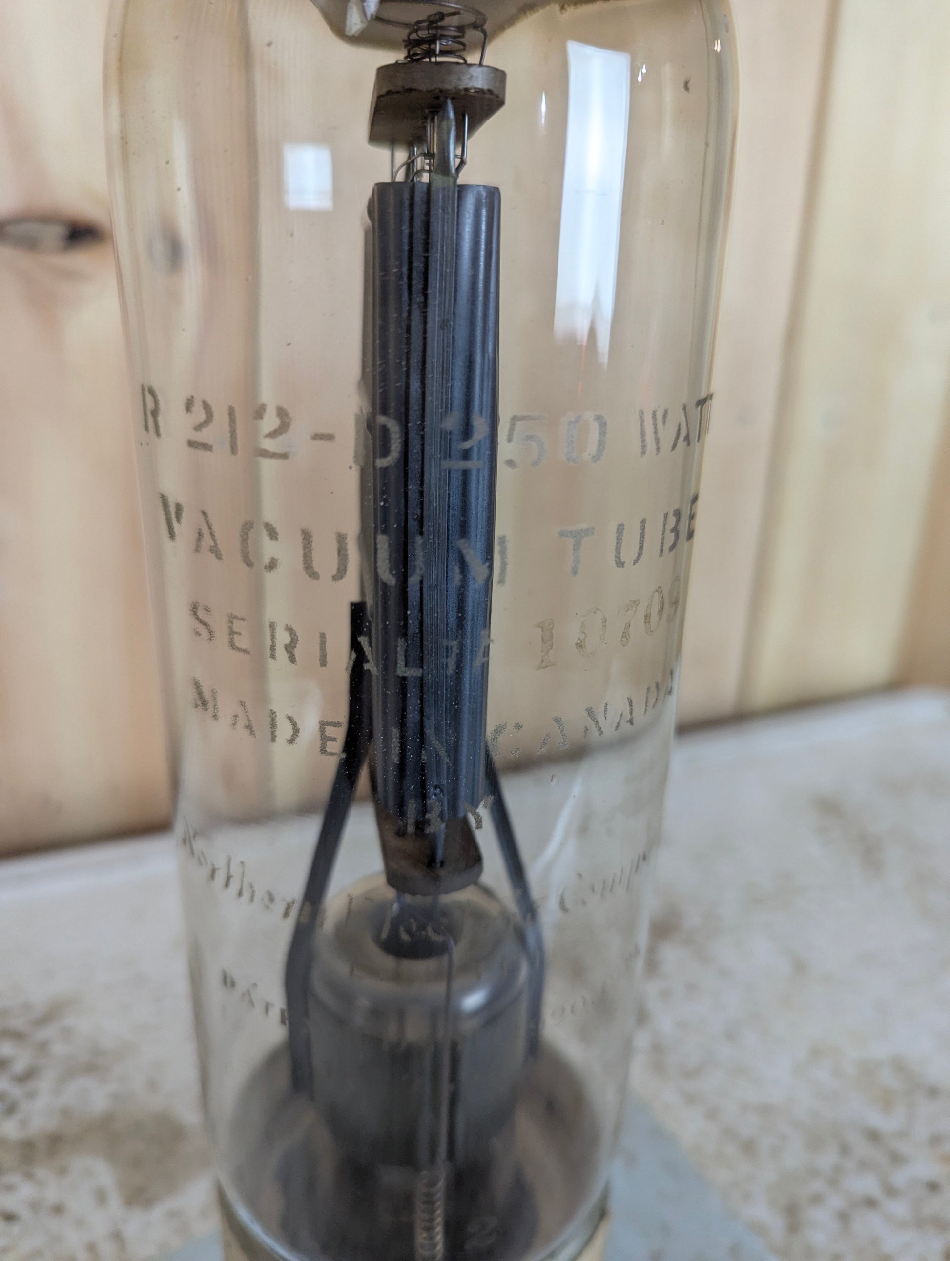 Antique Northern Electric 212D Power Tube