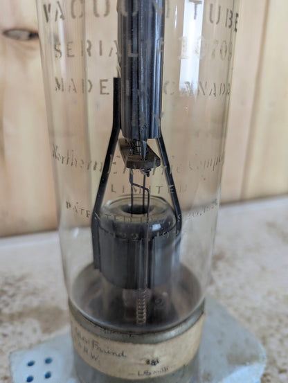 Antique Northern Electric 212D Power Tube - view 2