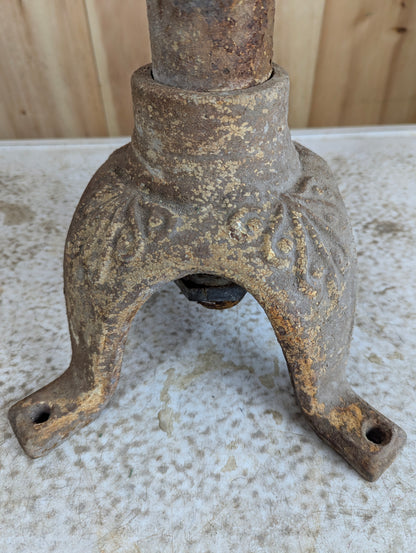 Antique Pedestal Porcelain Drinking Fountain - view 2