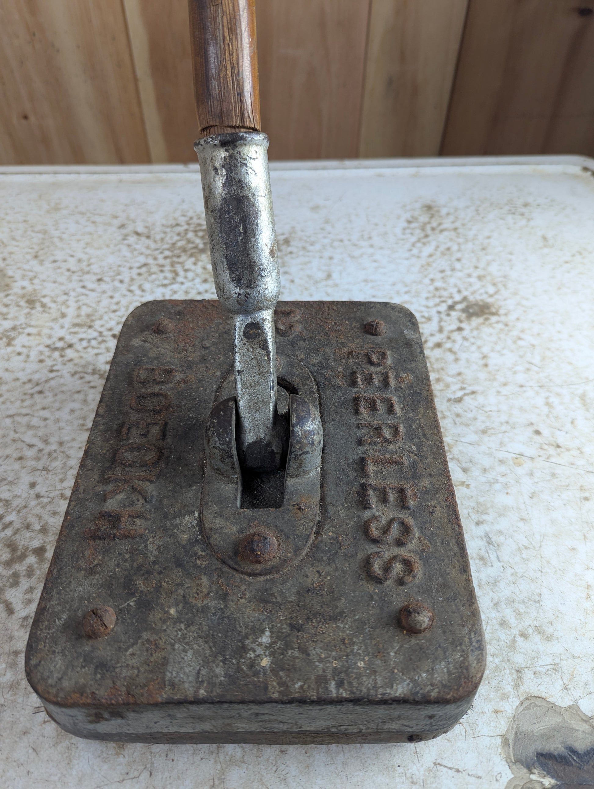 Antique Peerless Boeckh 25 Floor Scrubber Sweeper - view 2