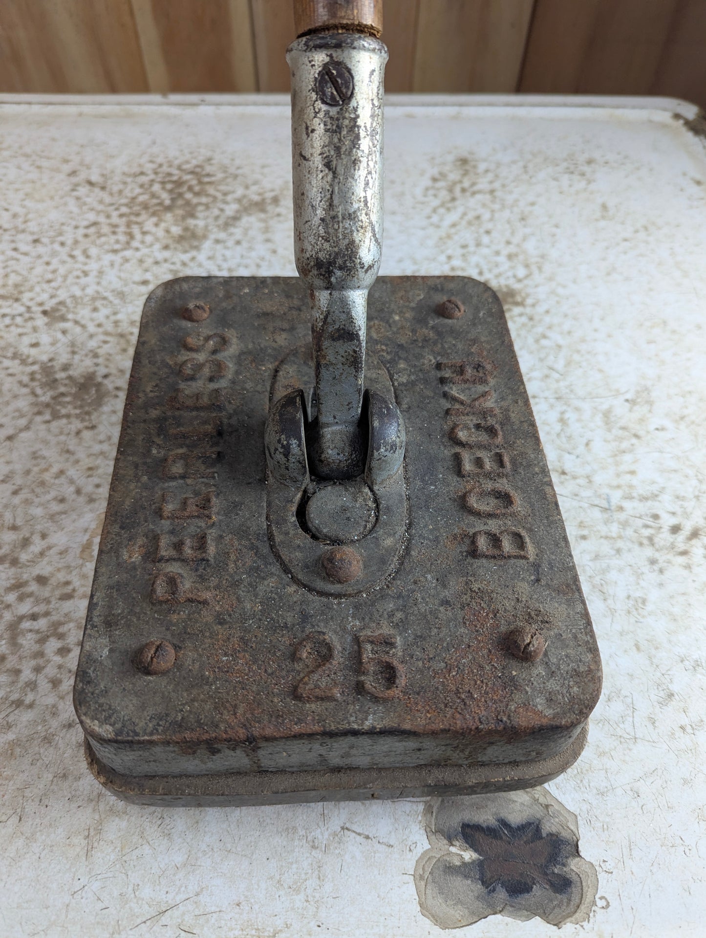 Antique Peerless Boeckh 25 Floor Scrubber Sweeper - view 4