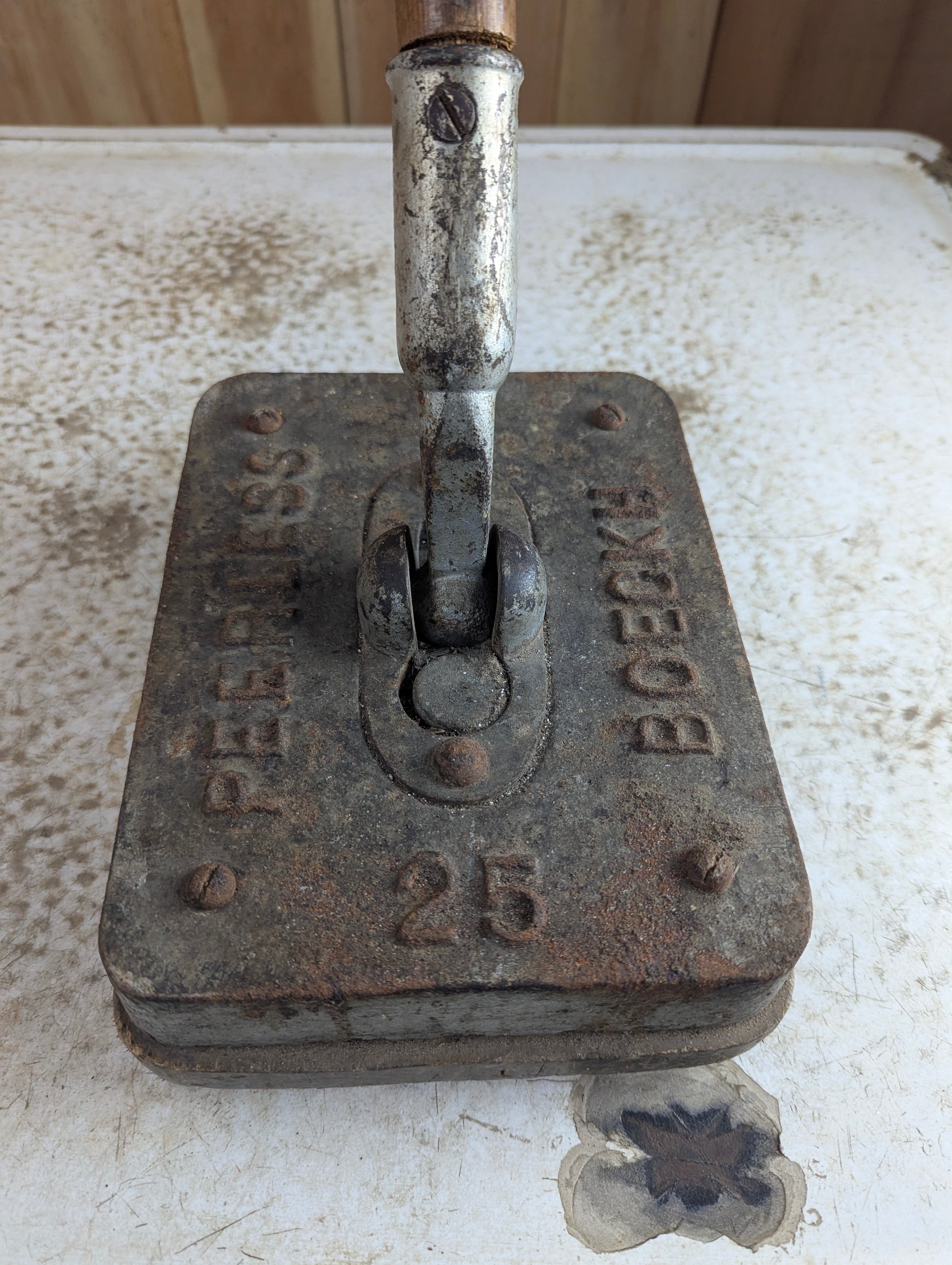 Antique Peerless Boeckh 25 Floor Scrubber Sweeper - view 4