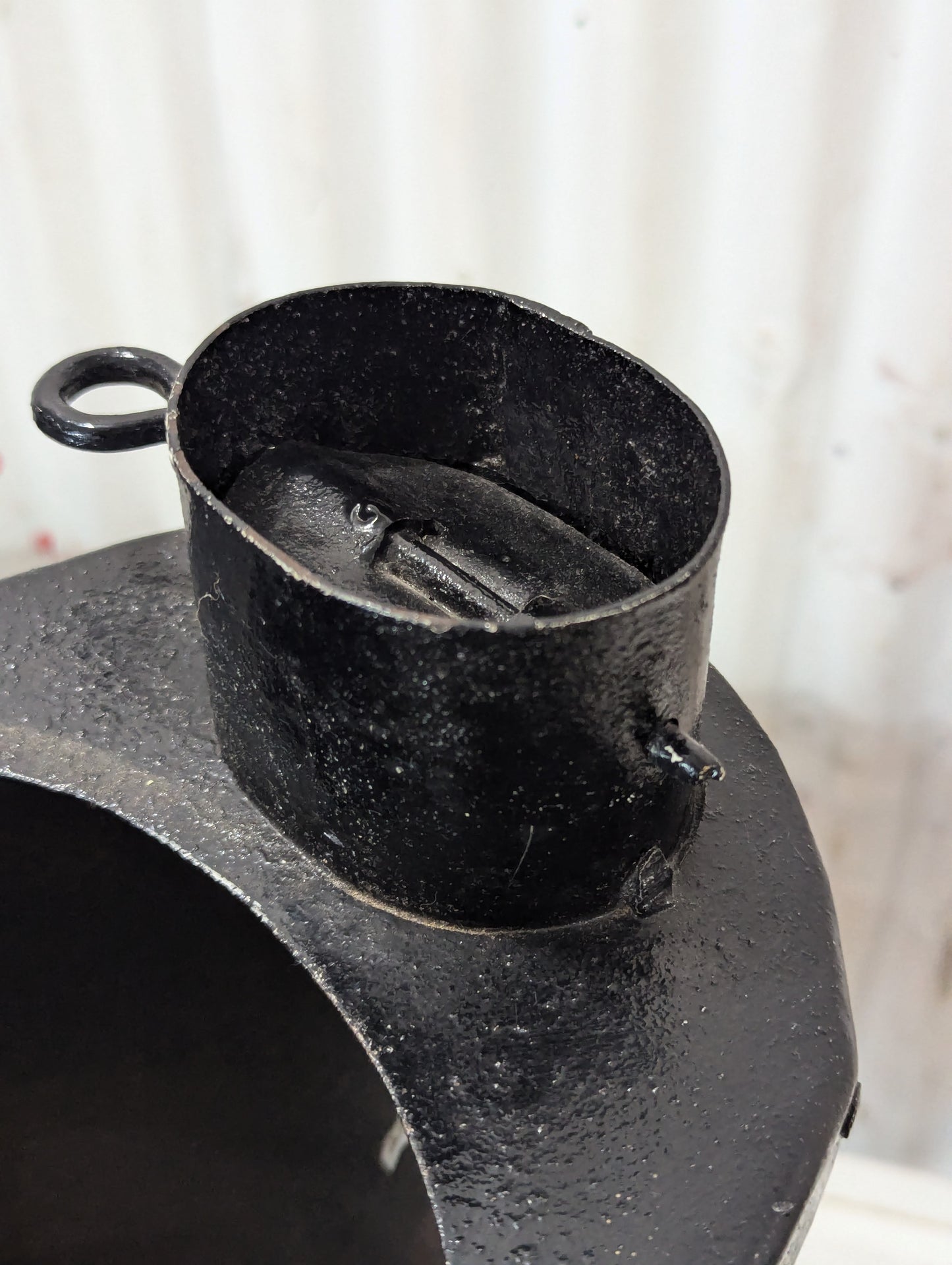 Antique Portable Metal Stove - view 3
