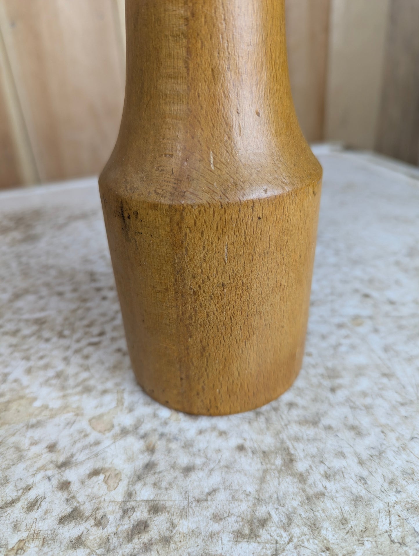 Antique Primitive 12” Wooden Potato Masher - view 2