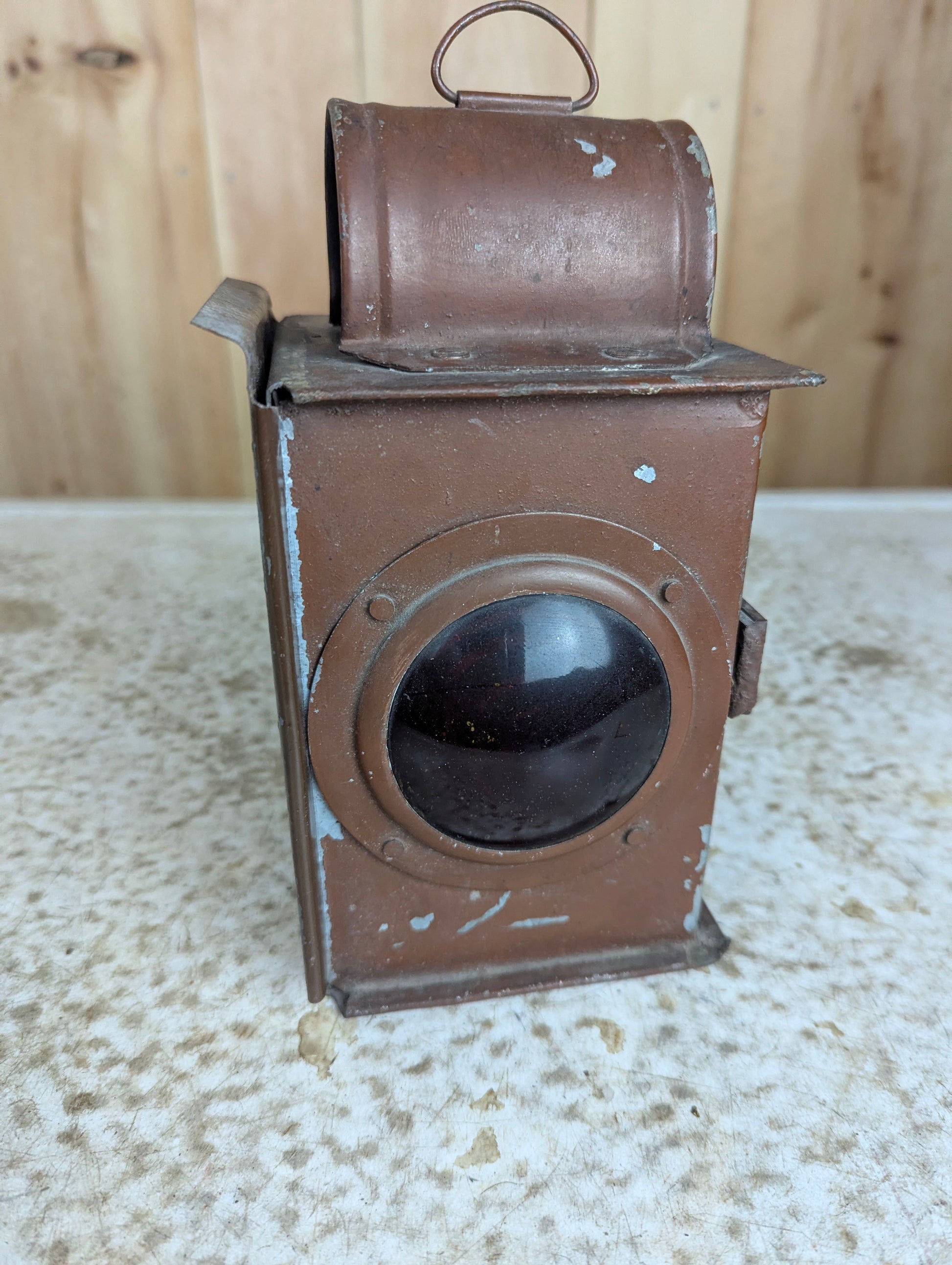 Antique Railroad Lantern - view 3